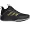 Ανδρικά Μπασκετικά Adidas Ownthegame 3.0 Μαύρο / Χρυσό εξωτερική πλεύρα