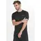 διαπνέον t-shirt Endurance Dipose Black μπροστά όψη