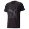 Ανδρικό Τεχνικό Μπλουζάκι Puma Graphic Tee Concept Μαύρο μπροστά