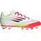 Παιδικά Ποδοσφαιρικά Adidas F50 Club Fg Λευκό κόκκινο όψη εξωτερική