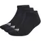 Αθλητικές Σοσόνια 3 Ζεύγη Adidas Cushioned Low-Cut Socks Μαύρα