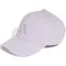 βαμβακερό καπέλο Adidas B-Ball Tonal Cap λιλά μπροστά όψη