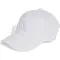 βαμβακερό καπέλο Adidas B-Ball Tonal Cap λευκό μπροστά όψη