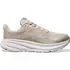 Παιδικά αθλητικά παπούτσια Hoka Clifton 9 Youth σε μπεζ χρώμα, πλάγια όψη που δείχνει την ελαφριά κατασκευή.