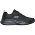 Ανδρικά Αθλητικά Παπούτσια Skechers Vapor Foam Μαύρα εξωτερική όψη