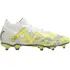 Ανδρικά Ποδοσφαιρικά Παπούτσια Puma Future Pro Fg / Ag Λευκό / Κίτρινο εξωτερική πλευρά
