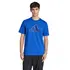Ανδρικό T Shirt Adidas Photo Logo Royal Blue μπροστά