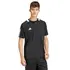 Ανδρικό T-Shirt Adidas Sereno Aeroready 3-Stripes Black όψη μπροστά