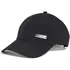 Ανδρικό Καπέλο Adidas Baseball Cap με μεταλλική ετικέτα μαύρο μπροστά όψη