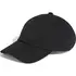 ανδρικό βαμβακερό καπέλο Adidas Dad Cap μαύρο μπροστά όψη