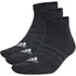 Σοσόνια 3 Ζεύγη Adidas Thin And Light Low-Cut Μαύρο όψη μπροστά