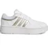 Γυναικεία sneakers Adidas Hoops 3.0 Bold λευκά εξωτερική όψη