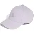 βαμβακερό καπέλο Adidas B-Ball Tonal Cap λιλά μπροστά όψη
