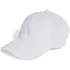 βαμβακερό καπέλο Adidas B-Ball Tonal Cap λευκό μπροστά όψη